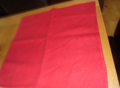 Red Linen Napkin for Sale