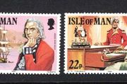 1981 Isle of Man 150th Anniversary of Colonel Mark Wilks (1760-1831) Commemorative Stamps Mint Never Hinged (MNH)