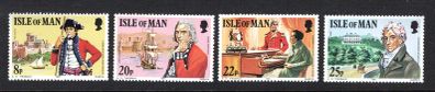 1981 Isle of Man 150th Anniversary of Colonel Mark Wilks (1760-1831) Commemorative Stamps Mint Never Hinged (MNH)