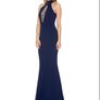 Navy full length plus matching shoes Image 2