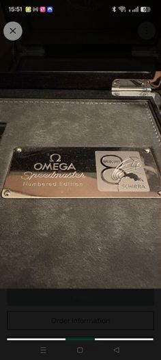 Omega Speedmaster Limited Edition Wally Schirra
