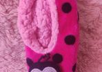BNWT Primark Essentials Ladybug slipper socks size UK4-5.5 EU37-38.5 Age 11+ Free post