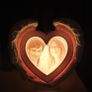 Personal lamp , Angel wings/Cupped hands Image 2