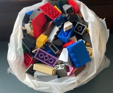 LEGO sloped pieces
