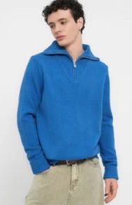 John Partridge Quarter-zip Sweater