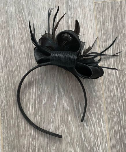 Black Fascinator Headband