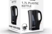 Daewoo Black Cordless Jug Kettle 2200 Watt Plastic Jug Kettle All New Stock Boxed Guaranteed