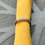 Sterling silver Celtic design ring size K or 5.5 Image 2