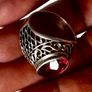 Vintage Sterling Silver Statement Ring Image 3