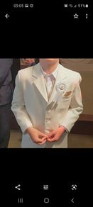 White Communion Suit Age 8-10