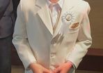 White Communion Suit Age 8-10