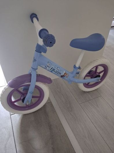 Frozen balance bike