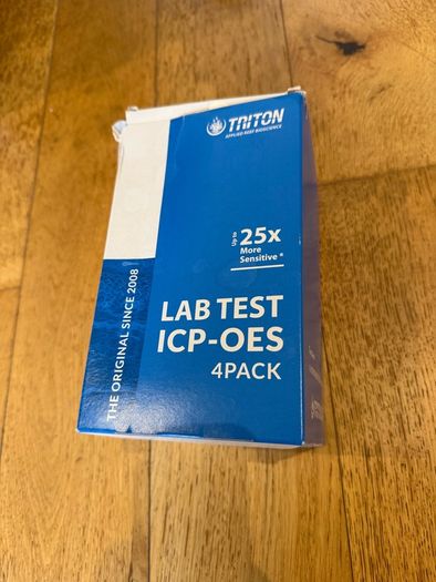 Triton ICP test kit (4 Pack) marine aquarium