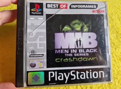 MIB Game in Italian Men In Black The Series Crashdown PlayStation1 Ps1 PlayStation2 Ps2 games Original