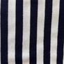 Ladies Navy Striped Dress, Made in Italy Image 3