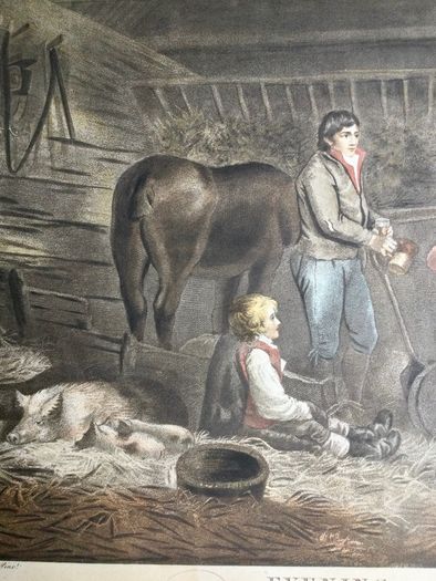 200 Years Old Antique Print