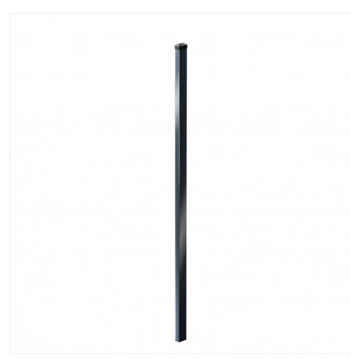 Metal fence timber imitation