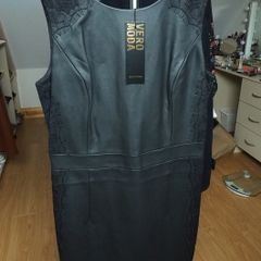 Vero Moda Faux leather dress