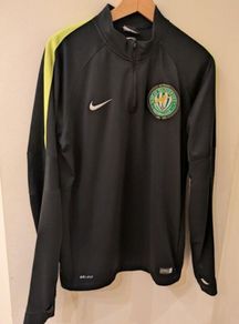 Bray Wanderers Football Club quarter zip Nike 30 years 1985/15 training top med