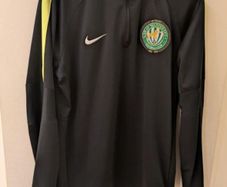 Bray Wanderers Football Club quarter zip Nike 30 years 1985/15 training top med