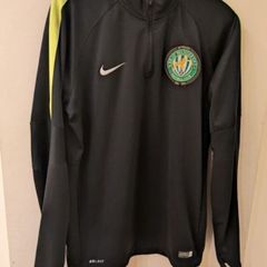 Bray Wanderers Football Club quarter zip Nike 30 years 1985/15 training top med
