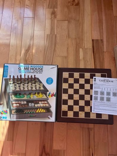 Wooden game set