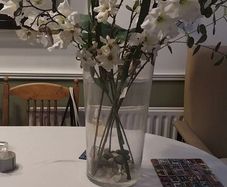 large Vase with flowers
