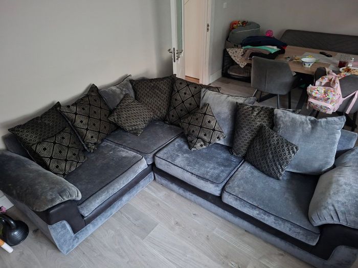 L shape couch