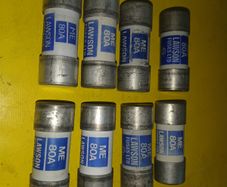 80 Amp House Mains Service Cut-Out Fuse 23x57mm 80A