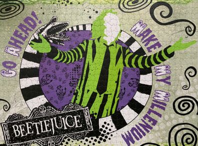 WB Studio Collection Beetlejuice Jigsaw - 1 x 1000 Pieces - will keep kids busy over Summer Holidays!