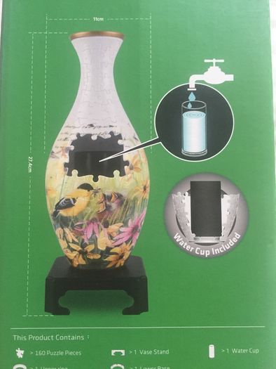3D Jigsaw Puzzle Vase