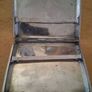 Raj Era 1920s dual sided cigarette case india taj mahal Image 2