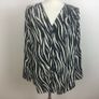 M&S Collection Ladies Black & White blouse Top size 12 postage included Image 2