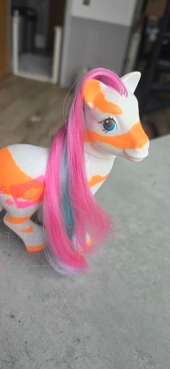 Lovebeam Colorswirl Ponies HTF Rare MLP G1 My Little Pony