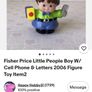 x4 Bundle - Little People Bundle - x3 Figures & Car Image 9