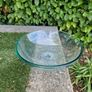 Beautiful glass sink with chrome tap Image 2