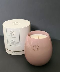 Luxury Francis Brennan Rose Candle Damask Rose & Oud 60hrs