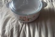 Antique Corningware Casserole Dish.