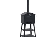 Outdoor Pizza Oven Charcoal Fired with 2 Fireclay Stones