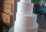 Wedding Cake Tiers polystyrene