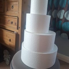 Wedding Cake Tiers polystyrene
