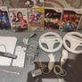 Nintendo Wii, Mario Kart, Steering Wheels, HDMI adapter Image 4