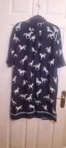 Hobbs viscose shirt dress pockets