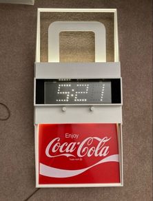 Coca Cola Clock Year 1977 NOS Rare