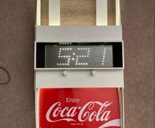 Coca Cola Clock Year 1977 NOS Rare