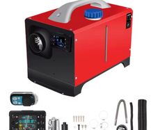 Portable Air Diesel Heater with Automatic Stop and Start, App Smart Car Parking Heater with 220 power supply Cable adapte