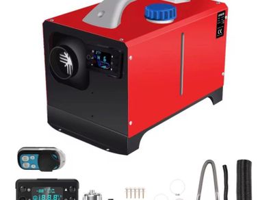 Portable Air Diesel Heater with Automatic Stop and Start, App Smart Car Parking Heater with 220 power supply Cable adapte