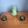 Glassware- candle holders, bowl Image 3