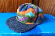 Vintage multycoloured beanie hat.