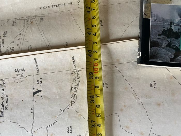 maps  have a set of early 20th-century Ordnance Survey (OS) County Series maps for Somerset, England 1903